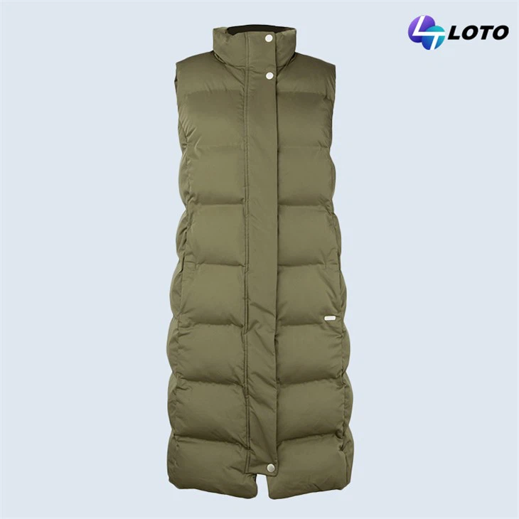 long winter vest