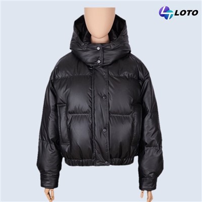 Μαύρο Πουφερ Γυναικείο Μπουφάν